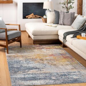 Blue Elephant Albryna Teal/Sky Blue/Orange Rug Blue;Black;Yellow;Ivory;Cream;Grey Rectangle 140 x 200cm Blue Elephant Albryna Teal/Sky Blue/Orange Rug Blue;Black;Yellow;Ivory;Cream;Grey Rectangle 140 x 200cm