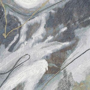 Rio Clymer Tufted Grey/Blue/White Rug Blue;White;Grey Square 200cm Rio Clymer Tufted Grey/Blue/White Rug Blue;White;Grey Square 200cm