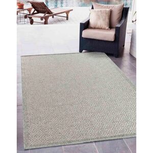 August Grove Harper Kilim Braided Greek Key Design Outdoor Rugs Silver Rectangle 120 x 170cm August Grove Harper Kilim Braided Greek Key Design Outdoor Rugs Silver Rectangle 120 x 170cm