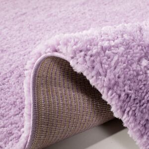 Ebern Designs Theydon Looped/Hooked Lilac Rug Lilac Square 122cm Ebern Designs Theydon Looped/Hooked Lilac Rug Lilac Square 122cm