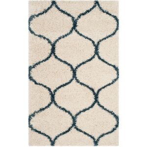 Marlow Home Co. Atencio Power Loom Ivory/Slate Blue Rug Ivory/Slate Blue Rectangle 91 x 152 cm Marlow Home Co. Atencio Power Loom Ivory/Slate Blue Rug Ivory/Slate Blue Rectangle 91 x 152 cm