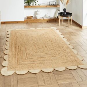 Beachcrest Home Savannah Jute area rug Hand Made Brown Brown Rectangle 200cm x 290cm Beachcrest Home Savannah Jute area rug Hand Made Brown Brown Rectangle 200cm x 290cm