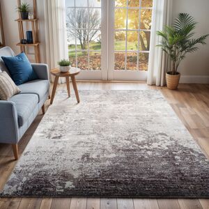 Hykkon Power Loom Charcoal/White Rug Black;White;Grey Rectangle 120 x 170 cm Hykkon Power Loom Charcoal/White Rug Black;White;Grey Rectangle 120 x 170 cm