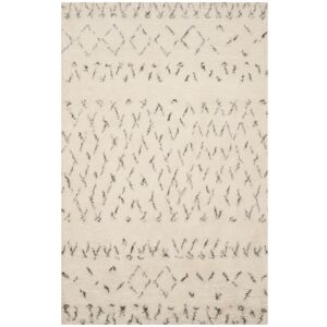 Bloomsbury Market Jakes Hand Knotted Ivory Rug Ivory Rectangle 91 x 152cm Bloomsbury Market Jakes Hand Knotted Ivory Rug Ivory Rectangle 91 x 152cm