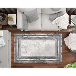 Rio Aayansh Tapis Flatweave Grey/White Rug Grey/White Rectangle 200 x 300cm Rio Aayansh Tapis Flatweave Grey/White Rug Grey/White Rectangle 200 x 300cm