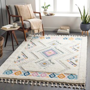 Bloomsbury Market Pepperidge Power Loom Beige Rug Blue;Purple;White;Orange;Grey;Cream Rectangle 160 x 213cm Bloomsbury Market Pepperidge Power Loom Beige Rug Blue;Purple;White;Orange;Grey;Cream Rectangle 160 x 213cm