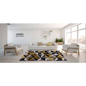 Corrigan Studio Modern Soft Carpets Small And Large Hallway Area Rugs For Living Room Bedroom Runner Mat Carpet Grey Ochre Rectangle 80 x 150cm Corrigan Studio Modern Soft Carpets Small And Large Hallway Area Rugs For Living Room Bedroom Runner Mat Carpet Grey Ochre Rectangle 80 x 150cm