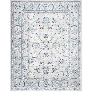 Latitude Vive Anniston Persian Light Grey Area Rug Light Grey Rectangle 235 x 305cm Latitude Vive Anniston Persian Light Grey Area Rug Light Grey Rectangle 235 x 305cm