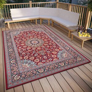 Hanse Home Indoor and outdoor rug Kadi- Flatweave, oriental design, detailed pattern, weatherproof and UV-resistant for the balcony, terrace, garden, living room Red Runner 80 x 165cm Hanse Home Indoor and outdoor rug Kadi- Flatweave, oriental design, detailed pattern, weatherproof and UV-resistant for the balcony, terrace, garden, living room Red Runner 80 x 165cm