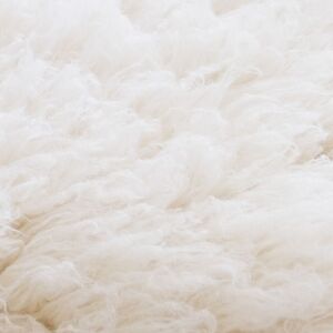 Mack + Milo Jeffry Flokati Wool Ivory Rug Square 200 x 200cm Mack + Milo Jeffry Flokati Wool Ivory Rug Square 200 x 200cm