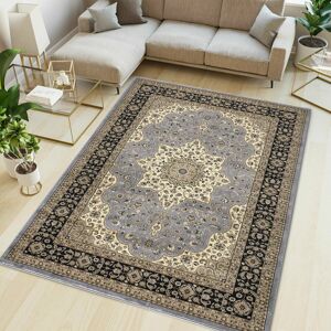 ClassicLiving Non Slip Large Traditional Rugs Living Room Bedroom Carpet Hallway Runner Rug Grey Rectangle 280 x 380cm ClassicLiving Non Slip Large Traditional Rugs Living Room Bedroom Carpet Hallway Runner Rug Grey Rectangle 280 x 380cm
