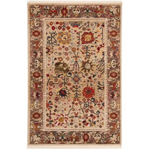 Langley Street Kashan Traditional Area Rug in Beige & Taupe Beige Rectangle 122 x 183cm Langley Street Kashan Traditional Area Rug in Beige & Taupe Beige Rectangle 122 x 183cm