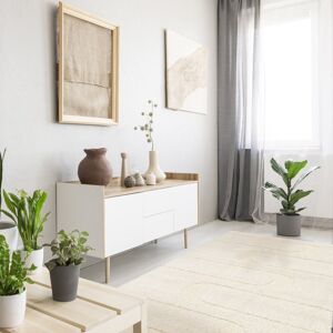 Ebern Designs Machine Woven Rug, Recycled P.E.T; Polyester ,Abstract Pattern Cream Rectangle 200 x 290 cm Ebern Designs Machine Woven Rug, Recycled P.E.T; Polyester ,Abstract Pattern Cream Rectangle 200 x 290 cm