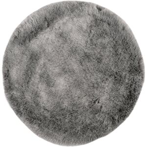 Fairmont Park Byrone Uni Hand-tufted Hand Tufted Area Rug Silver Round 160cm Fairmont Park Byrone Uni Hand-tufted Hand Tufted Area Rug Silver Round 160cm