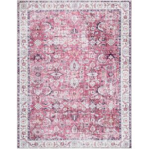 Latitude Vive Duffy Silk Road Power Loom Pink Rug Pink Rectangle 120 x 160cm Latitude Vive Duffy Silk Road Power Loom Pink Rug Pink Rectangle 120 x 160cm