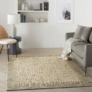 Rio Almine Hand Loomed Wool Beige Rug Beige Rectangle 114 x 175cm Rio Almine Hand Loomed Wool Beige Rug Beige Rectangle 114 x 175cm