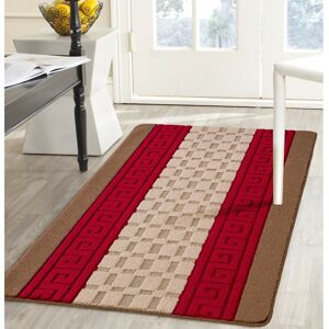 17 Stories Non-Slip Brown-Red Indoor Area Rug – Washable Large & Small Door Mat, Hallway, Bedroom & Kitchen Floor Mat Brown/Red Rectangle 120 x 150cm 17 Stories Non-Slip Brown-Red Indoor Area Rug – Washable Large & Small Door Mat, Hallway, Bedroom & Kitchen Floor Mat Brown/Red Rectangle 120 x 150cm