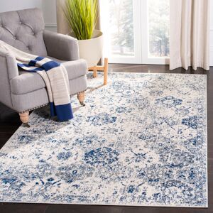 Latitude Vive Wisner Power Loom Blue/White Rug Blue/White Rectangle 122 x 183 cm Latitude Vive Wisner Power Loom Blue/White Rug Blue/White Rectangle 122 x 183 cm