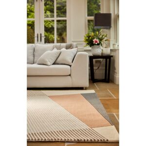 Corrigan Studio Bollingt Geometric Handmade Handwoven Brown/Black/Grey Area Rug Brown/Black/Grey Rectangle 160 x 230cm Corrigan Studio Bollingt Geometric Handmade Handwoven Brown/Black/Grey Area Rug Brown/Black/Grey Rectangle 160 x 230cm