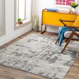 Borough Wharf Modern Abstract Area Rug Grey/White Grey;Charcoal;Off-White Rectangle 200 x 275cm Borough Wharf Modern Abstract Area Rug Grey/White Grey;Charcoal;Off-White Rectangle 200 x 275cm