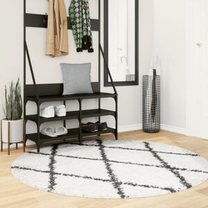 Natur Pur Amanda Geometric Machine Woven Area Rug Black;Cream Round 160cm Natur Pur Amanda Geometric Machine Woven Area Rug Black;Cream Round 160cm
