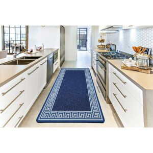 Fairmont Park Malinda Power Loom Blue/Cream Rug Blue/Cream Runner 80 x 300cm Fairmont Park Malinda Power Loom Blue/Cream Rug Blue/Cream Runner 80 x 300cm