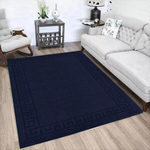 Fairmont Park Modern Large Living Room Rugs Non Slip Area Rug Hallway Runner Rug Kitchen Floor Mats* Navy Rectangle 13'4" x 19'2" Fairmont Park Modern Large Living Room Rugs Non Slip Area Rug Hallway Runner Rug Kitchen Floor Mats* Navy Rectangle 13'4" x 19'2"