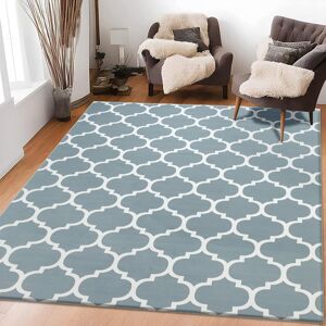 Marlow Home Co. Almitra Area Rug Blue Rectangle 200 x 290cm Marlow Home Co. Almitra Area Rug Blue Rectangle 200 x 290cm