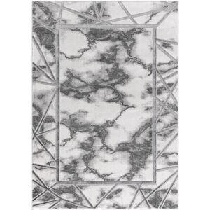 George Oliver Marble Patter Rug Beautiful Check Bordered Carpet Runner Floor Mat Grey Rectangle 6'8" x 12'6" George Oliver Marble Patter Rug Beautiful Check Bordered Carpet Runner Floor Mat Grey Rectangle 6'8" x 12'6"