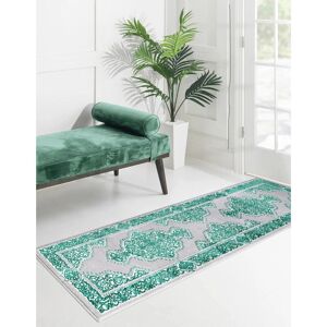 Latitude Vive Brackney Floral Emerald Area Rug Runner 60 x 220cm Latitude Vive Brackney Floral Emerald Area Rug Runner 60 x 220cm