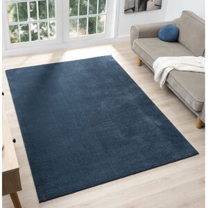 17 Stories Taeler Washable Modern Living Room Rug Polyester Plain - Anti-Slip Felt Backing Carpet Bedroom-Hallway, Navy Navy Rectangle 160 x 220 cm 17 Stories Taeler Washable Modern Living Room Rug Polyester Plain - Anti-Slip Felt Backing Carpet Bedroom-Hallway, Navy Navy Rectangle 160 x 220 cm
