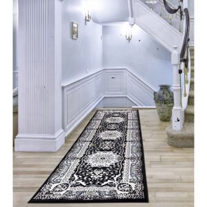 Latitude Vive Positano Black Area Rug Black Runner 80 x 300cm Latitude Vive Positano Black Area Rug Black Runner 80 x 300cm