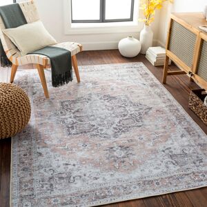Livabliss Tahmis Machine Washable Modern Boho Area Rug Grey;Cream Rectangle 200 x 274cm Livabliss Tahmis Machine Washable Modern Boho Area Rug Grey;Cream Rectangle 200 x 274cm