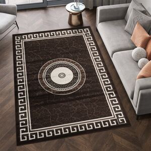 Fairmont Park Nia Dhurrie Brown Rug Brown Rectangle 200 x 290cm Fairmont Park Nia Dhurrie Brown Rug Brown Rectangle 200 x 290cm