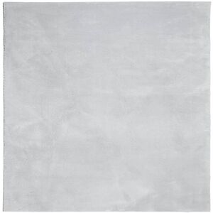 17 Stories Rug "HUARTE" Short Pile Soft and Washable Grey Grey;Grey Square 200cm 17 Stories Rug "HUARTE" Short Pile Soft and Washable Grey Grey;Grey Square 200cm