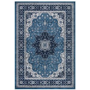 Rosalind Wheeler New Luxury Large Traditional Rugs For Bedroom Living Room Carpet Hallway Runner Blue Rectangle 120 x 170 cm Rosalind Wheeler New Luxury Large Traditional Rugs For Bedroom Living Room Carpet Hallway Runner Blue Rectangle 120 x 170 cm