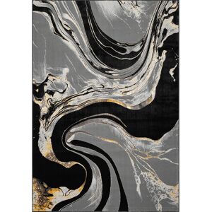 Metro Modern Abstract Area Rug – 100% Polyester, Antistatic, Soil & Water Repellent, Colourfast Living Room Carpet Ochra Runner 60 x 300cm Metro Modern Abstract Area Rug – 100% Polyester, Antistatic, Soil & Water Repellent, Colourfast Living Room Carpet Ochra Runner 60 x 300cm