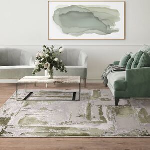Borough Wharf Canora Abstract Green Area Rug Green Rectangle 160 x 230 cm Borough Wharf Canora Abstract Green Area Rug Green Rectangle 160 x 230 cm