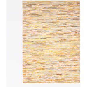 17 Stories Chindi Renova, recycled materials Rug Gold mix Rectangular 110 x 60cm 17 Stories Chindi Renova, recycled materials Rug Gold mix Rectangular 110 x 60cm
