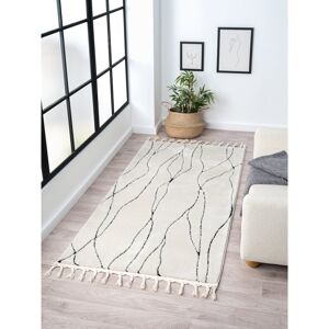 Ivy Bronx Serenity Tapis white Rug Grey Rectangle 100 x 200cm Ivy Bronx Serenity Tapis white Rug Grey Rectangle 100 x 200cm