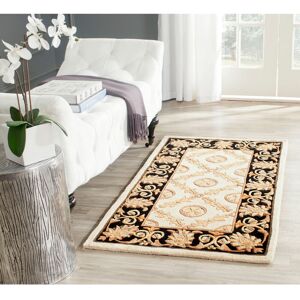 Bloomsbury Market Lyster Handmade Tufted Wool Ivory/Brown Rug Rectangle 122 x 183 cm Bloomsbury Market Lyster Handmade Tufted Wool Ivory/Brown Rug Rectangle 122 x 183 cm