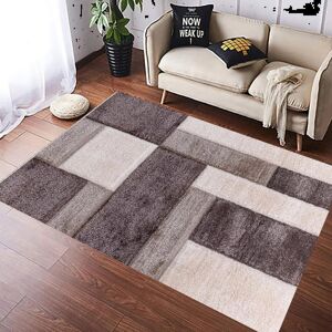Ebern Designs New Large Shaggy Area Rugs Hallway Living Room Bedroom Carpet Floor Mats Beige Rectangle 160 x 230cm Ebern Designs New Large Shaggy Area Rugs Hallway Living Room Bedroom Carpet Floor Mats Beige Rectangle 160 x 230cm