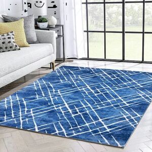 Metro Modern Large Area Rugs Living Room Bedroom Rug Hallway Runner Carpet Kitchen Floor Mats Blue Rectangle 200 x 290 cm Metro Modern Large Area Rugs Living Room Bedroom Rug Hallway Runner Carpet Kitchen Floor Mats Blue Rectangle 200 x 290 cm