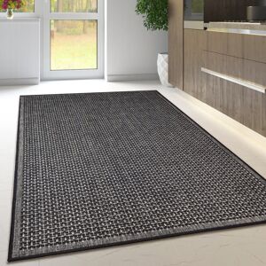 17 Stories Non Slip Plain Solid Rug Flat Weave Kitchen Living Room Carpet Black Rectangle 120 x 160cm 17 Stories Non Slip Plain Solid Rug Flat Weave Kitchen Living Room Carpet Black Rectangle 120 x 160cm