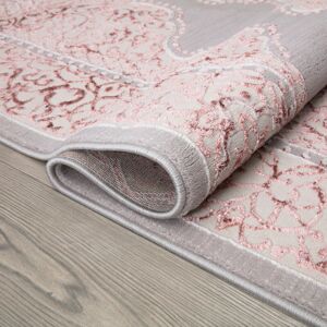 Latitude Vive Biagiano Persian Pink Indoor / Outdoor Area Rug Pink Rectangle 160 x 220cm Latitude Vive Biagiano Persian Pink Indoor / Outdoor Area Rug Pink Rectangle 160 x 220cm