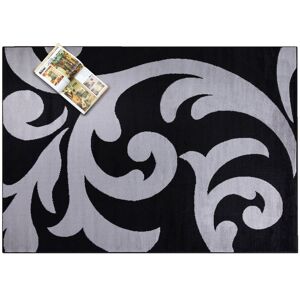 Ophelia & Co. Sophia Black Grey Area Rug – Modern Non Slip Carpet Runner for Living Room, Bedroom & Hallway Black/Grey Rectangle 200 x 290cm Ophelia & Co. Sophia Black Grey Area Rug – Modern Non Slip Carpet Runner for Living Room, Bedroom & Hallway Black/Grey Rectangle 200 x 290cm