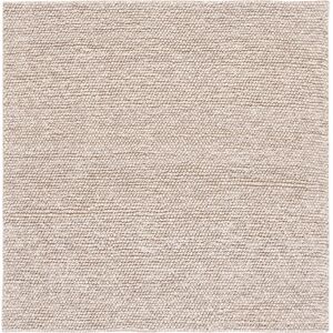 House of Hampton Natura Solid Color Area Rug In Beige Beige Square 122 cm House of Hampton Natura Solid Color Area Rug In Beige Beige Square 122 cm