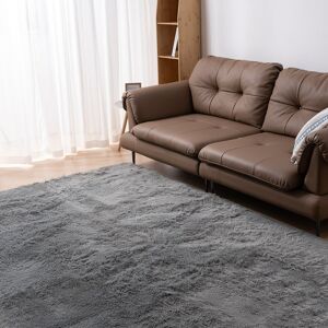 Latitude Vive Machine-Washable Living Room and Bedroom Rugs, Plus Soft and Plush Long-Pile Bedside Mats, Ideal for Children's Rooms, Dormitories, and Nurseries Grey Round 120 cm Latitude Vive Machine-Washable Living Room and Bedroom Rugs, Plus Soft and Plush Long-Pile Bedside Mats, Ideal for Children's Rooms, Dormitories, and Nurseries Grey Round 120 cm
