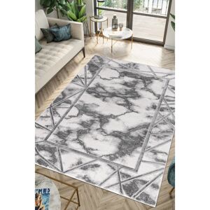 Metro Marble Indoor / Outdoor Area Rug Grey Rectangle 80 x 150 cm Metro Marble Indoor / Outdoor Area Rug Grey Rectangle 80 x 150 cm