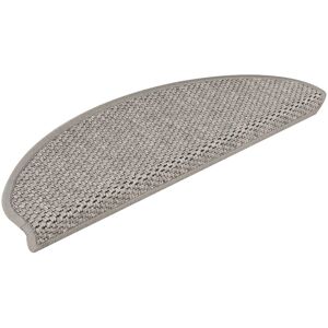 Hykkon Shellson Self-Adhesive Non-Slip Stair Tread Silver Semi-Circle 21cm x 65cm Hykkon Shellson Self-Adhesive Non-Slip Stair Tread Silver Semi-Circle 21cm x 65cm